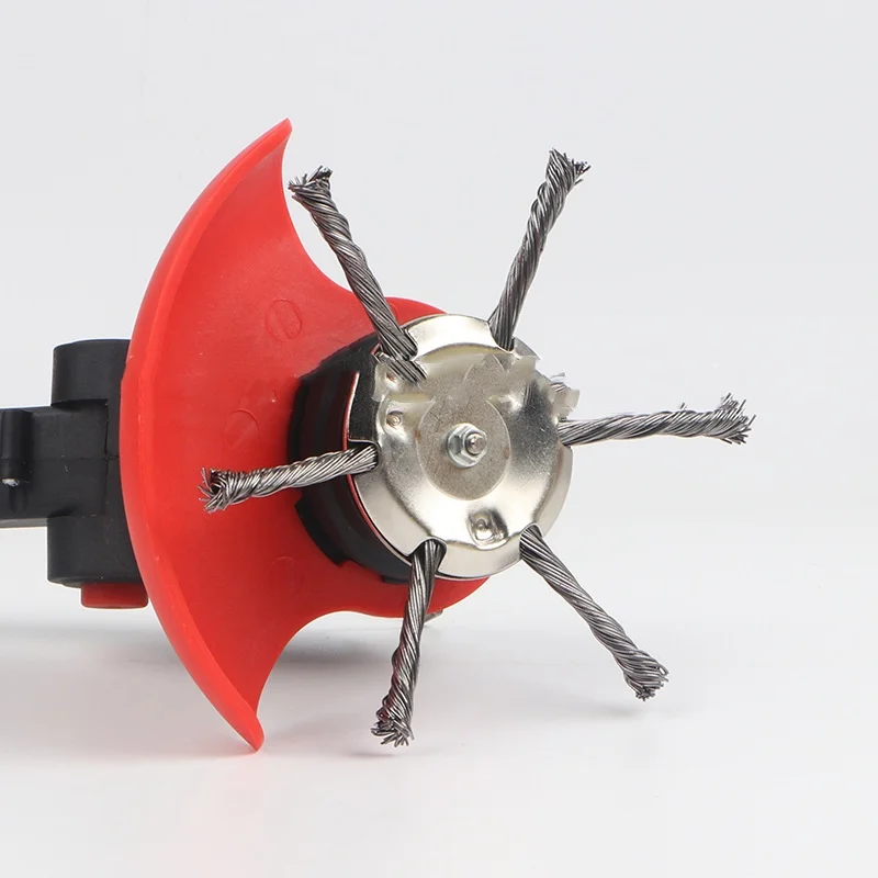 

Replacement Head Weed Trimmer Head Weed Remover Tool 6Inch Steel Wire Grass Trimmer Head 2025 Upgraded String Trimmer