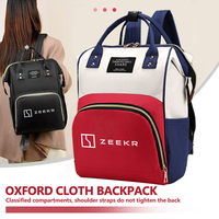 Travel Waterproof Oxford Cloth Backpack Computer Shoulder Pack For Zeekr 001 009 2022 2023 2024 X EV 2021-2023 Krypton