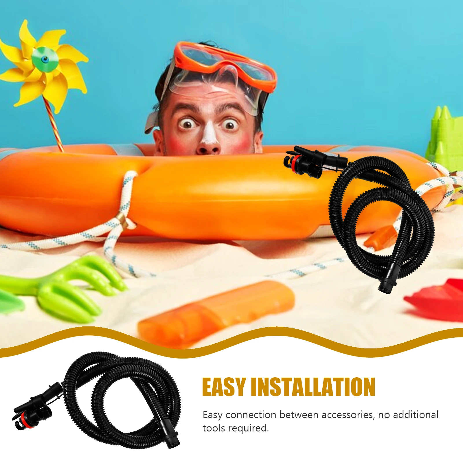 Air Pump Hose Inflator Pump Hose Kayak Inflatable Pump Hose Outdoor Kayak Inflator Kayak Paddle Board Electric Air Pump Hose