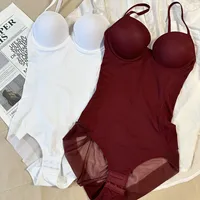 Women Shapewear Bodysuit Tight Slimming body Shaper Bodysuit with Bras - Image 3