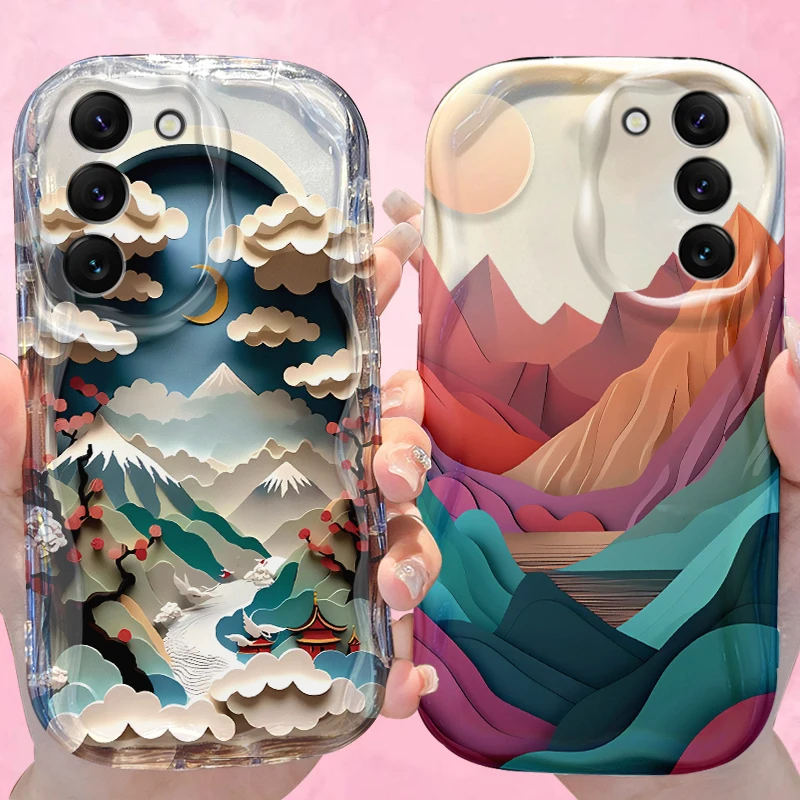 Landscape Case for Samsung Galaxy A33 A32 A31 A30 A20 A24 A23 A22 A21S A20S A14 A13 A12 5G A10S A04E A04 4G A03 Core Soft Cover