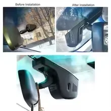 2K Dual Lens 24H Parking Monitor Night Vision Car Driving Video Recorder for All Cars Dash Camera WiFi Car DVR HD1080p Dash Cam