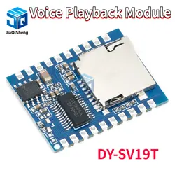 DY-SV19T Voice Playback Module One-To-One Trigger Serial Port Control Segment Trigger MP3 Voice Module Support TF Card