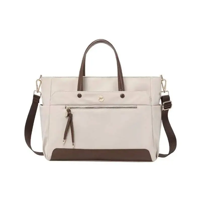 Borsa per laptop da donna di grande capacità Valigetta in nylon impermeabile a tracolla per borsa da lavoro per computer da 14 15 pollici MOTAORA