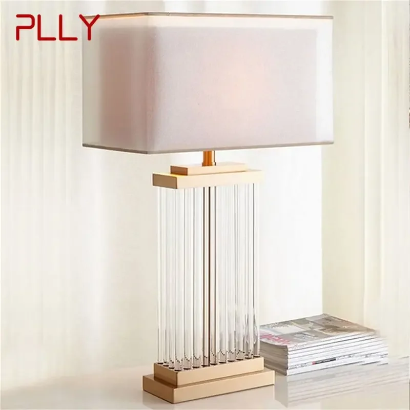 

POLLY Nordic Настольная лампа Современный креативный прямоугольный абажур Светодиодный настольный светильник для дома Гостиная