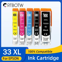 33XL Ink Cartridge T33XL T 3351 For Epson Compatible XP-530 630 830 635 540 640 645 900 Printer T3351 T3361 XL