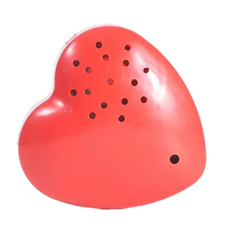 Chip gravação gravador voz forma coração para brinquedos macios pelúcia