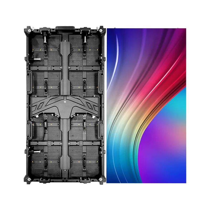 Outdoor P3.91 P2.976 P2.6 500x500mm Giant Stage Background LED Video Wall Seamless Splicing Rental Led Screen
