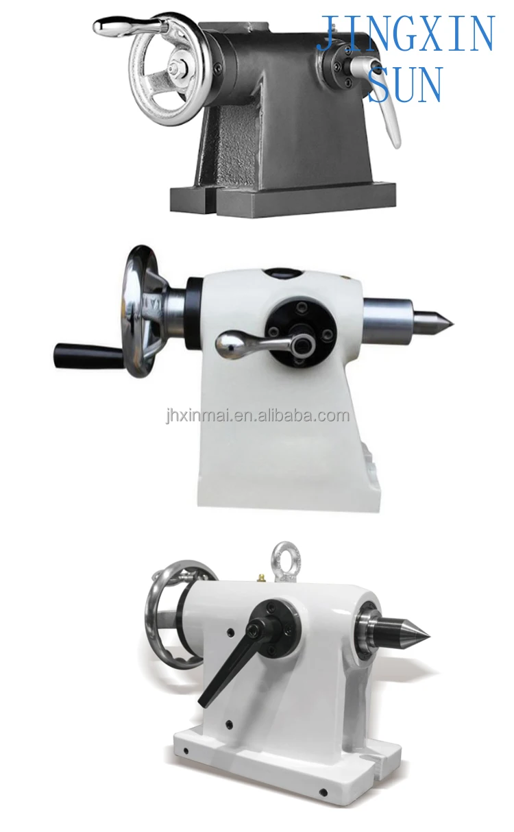TE-110 TE-135 Manual  Thimble Tailstock Dimensional Drawing Cnc  Center Accessories Products