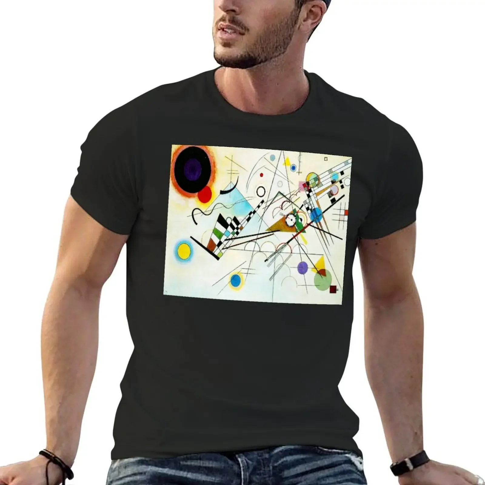 Study for Composition VIII - Wassily Kandinsky Abstract Art T-Shirt graphic shirts blacks T-shirt men