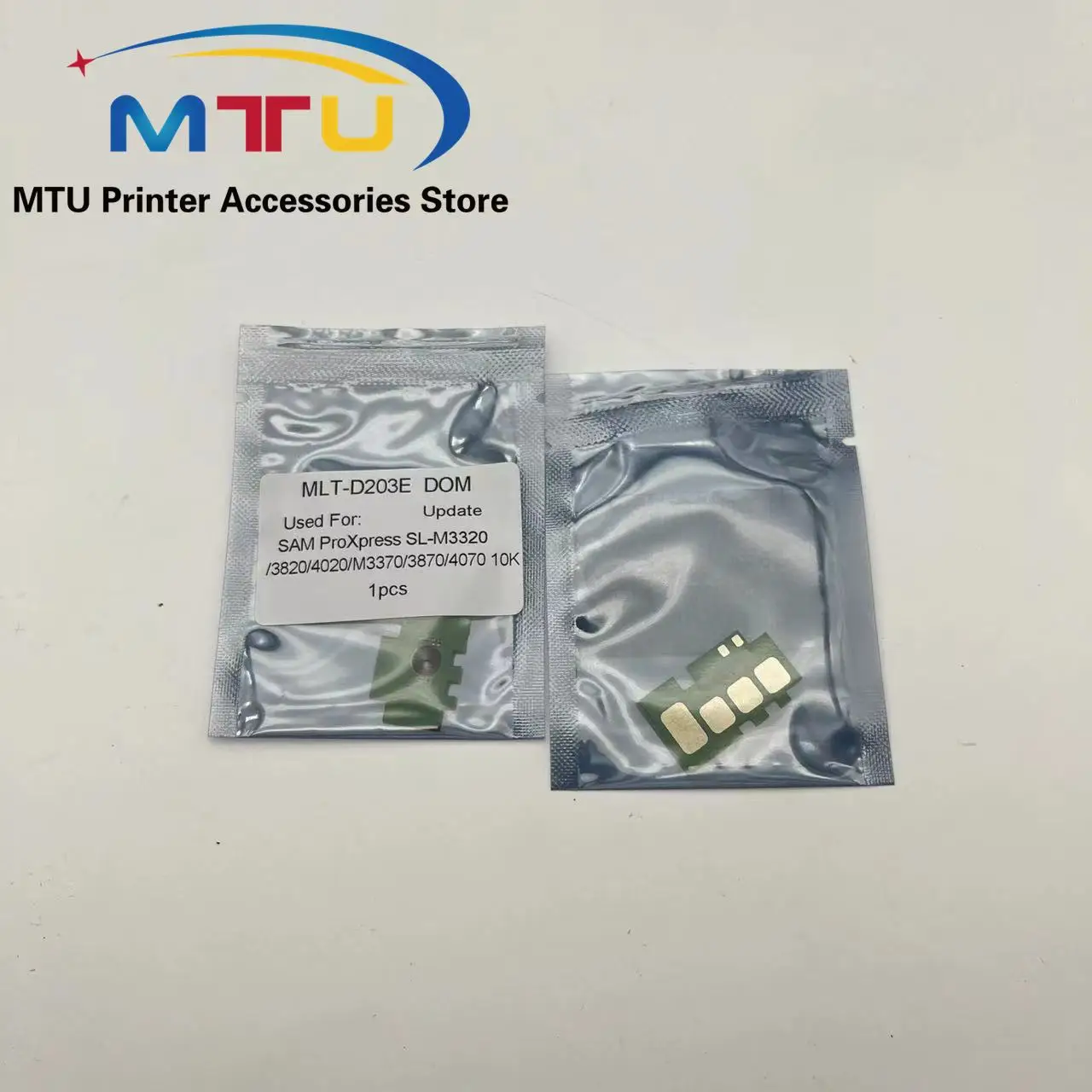 2PCS 10K MLT-D203E Toner Cartridge Reset Chip MLT D203E D203 203E for Samsung SL-M3820 M3870 M4020 M4070 Printer