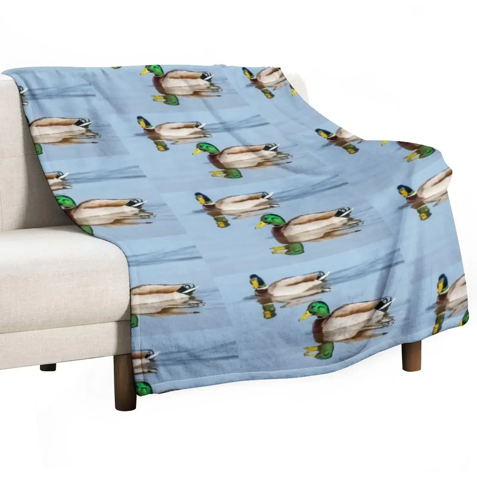 

Drake double Throw Blanket Loose Plaid on the sofa Picnic Thermals For Travel Blankets