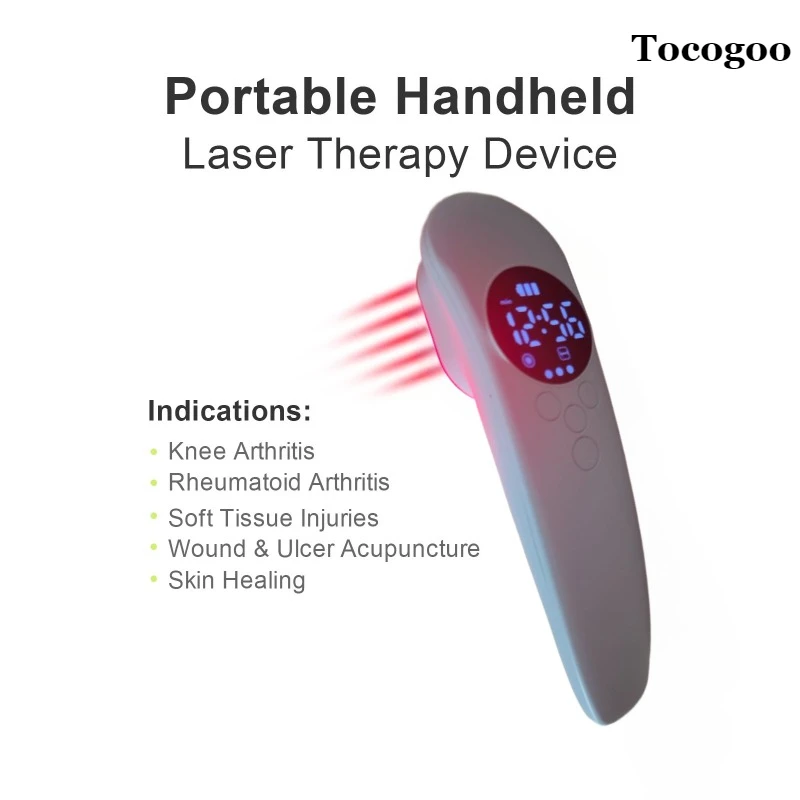 

Laser Therapy Device 808 Nm Knee Masager Handheld for Healing Tissue Injuries Bone Fractures Pain Relief Anti-inflammation