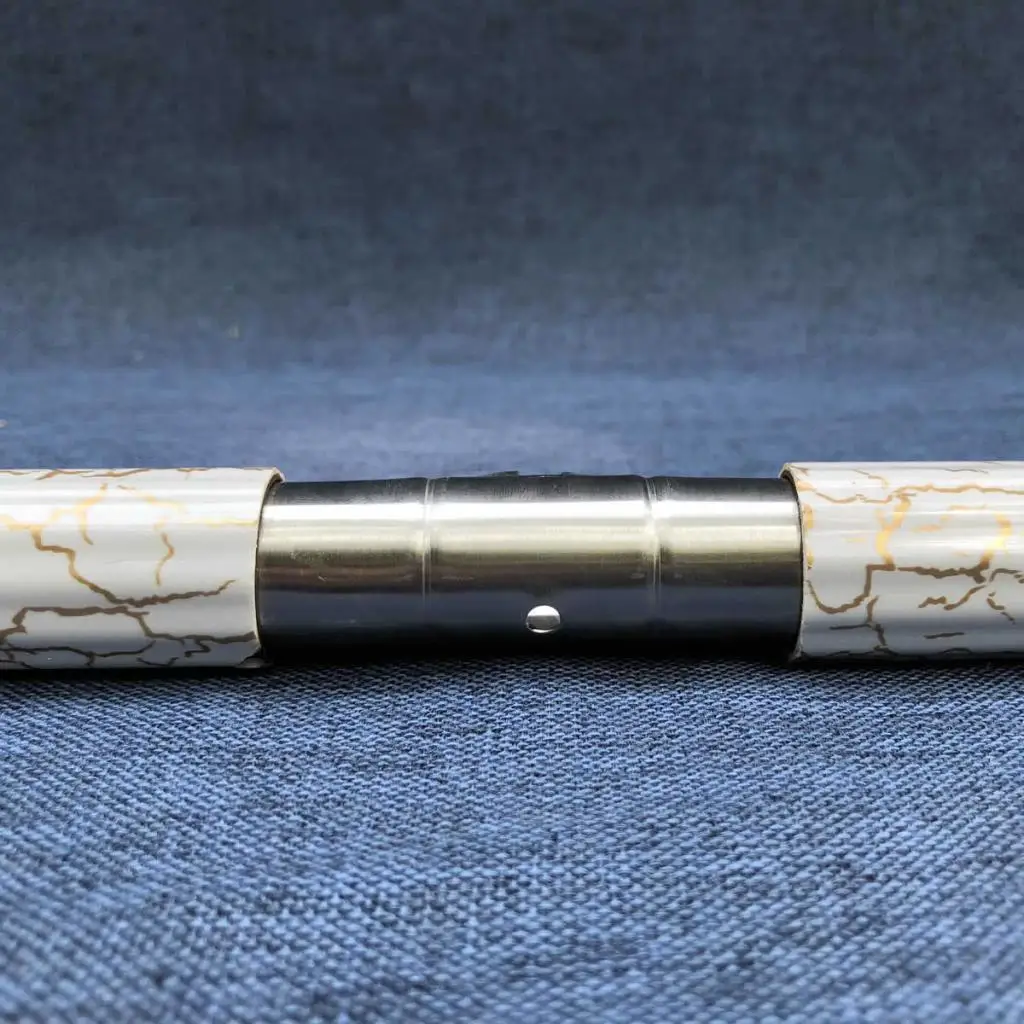 1 Piece Interior Fitting Connector for 25mm Curtain Rod, Length 112mm Aluminium Alloy Shower Rod Connector Accessories