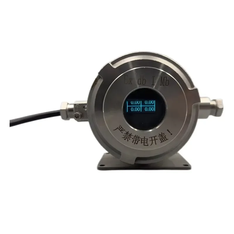 IP54 Explosion-proof Four-Way OLED Transducer 0.5%FS Stainless Steel Shell for Mining Pressure Sensor