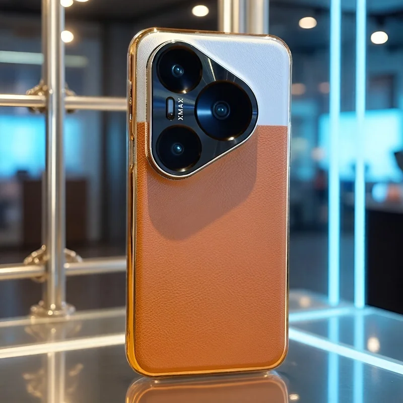 

Compatible with Huawei Pura 80 Pro+ Case Desert Silver Moon Electroplated Mate70 New Model Nova14