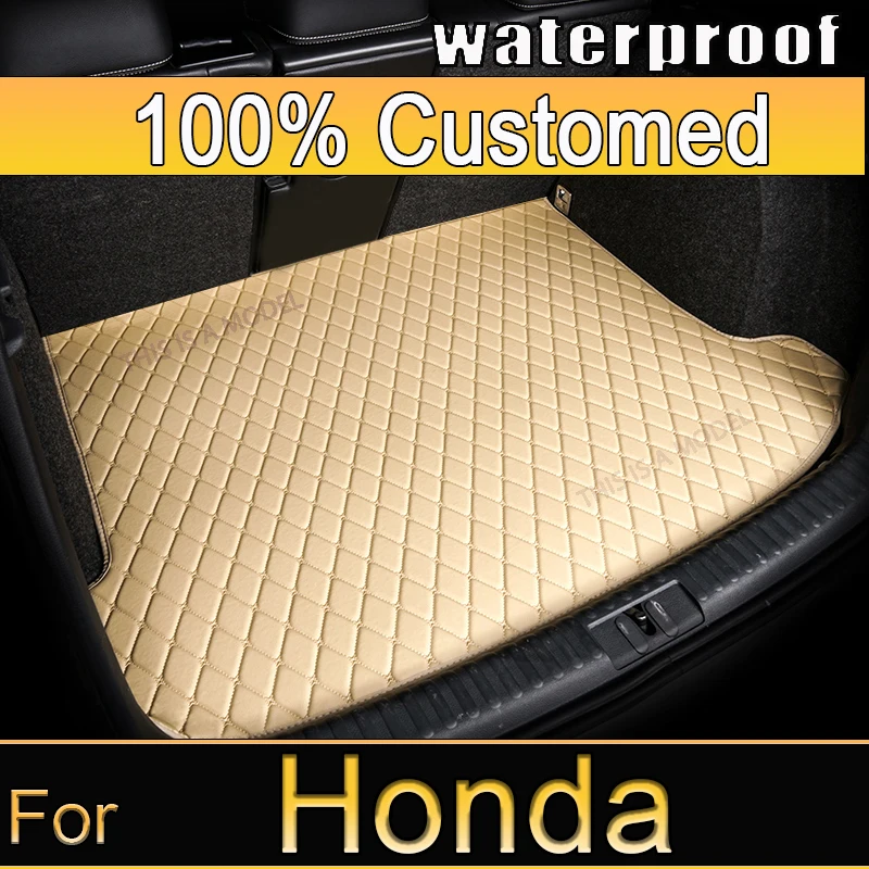 Araba için gövde Mat Honda CR-V ZR-V Fit caz UR-V şehir Accord Civic Odyssey Odyssey Odyssey düz yan arka kargo kapak Boot Liner