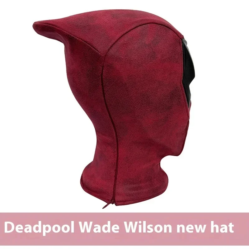 Properti kostum Cosplay film Deadpool replika 1:1 dapat dipakai untuk Cosplay topeng Superhero Halloween komik Con pesta hadiah dewasa