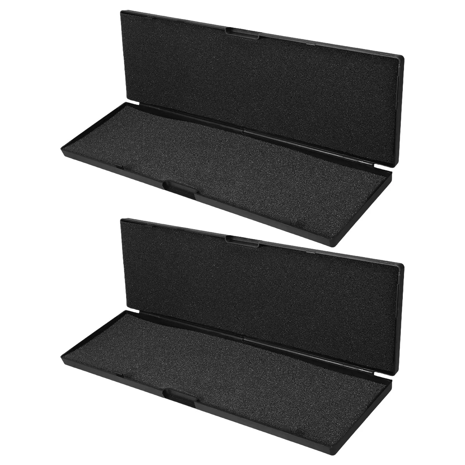 2Pcs Plastic Caliper Storage Box 200Mm 8Inch Digital Caliper Case with Sponge Lining for Precision Instruments Portable Tool