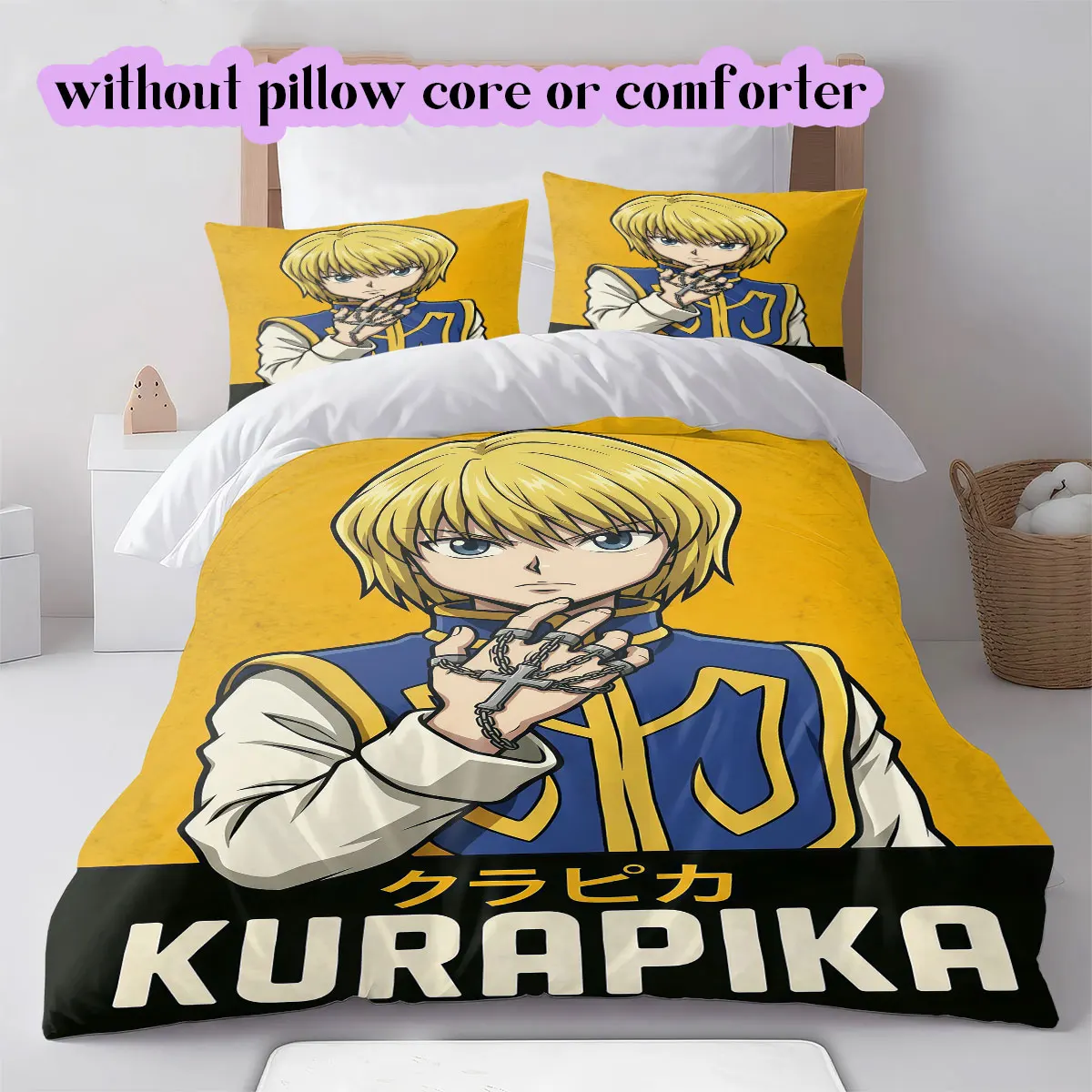 Greed Island Getaway Hunter x Hunter Housse de couette et ensemble de literie imprimés Hunter x Hunter, différentes tailles