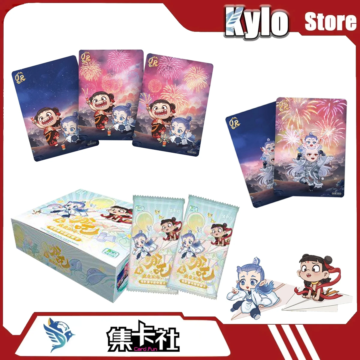 

Коллекционные карточки Card Fun Nezha: Демонёнок, беспокоящий море, Делюкс-издание, мерч по фильму, Ао Бин, коллекционные карточки, подарок-сюрприз, редкий экземпляр