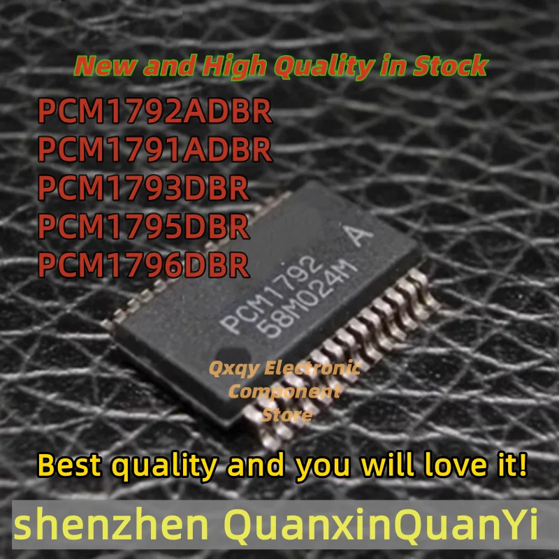 

1pcs new PCM1792ADBR PCM1792 PCM1791ADBR PCM1791 PCM1793DBR PCM1793 PCM1795DBR PCM1795 PCM1796DBR PCM1796
