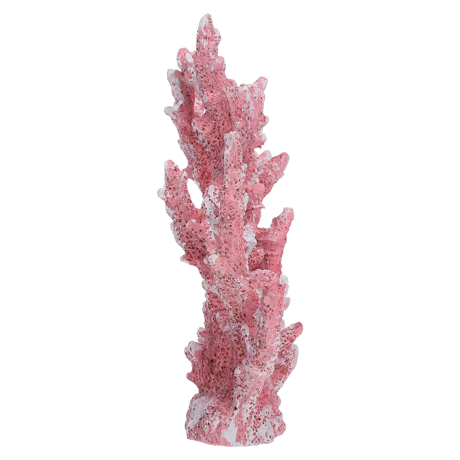 

Artificial Coral Aquarium Ornament Resin Mediterranean Style Fish Tank Decoration Lifelike Resin Sculpture Tabletop Ornament