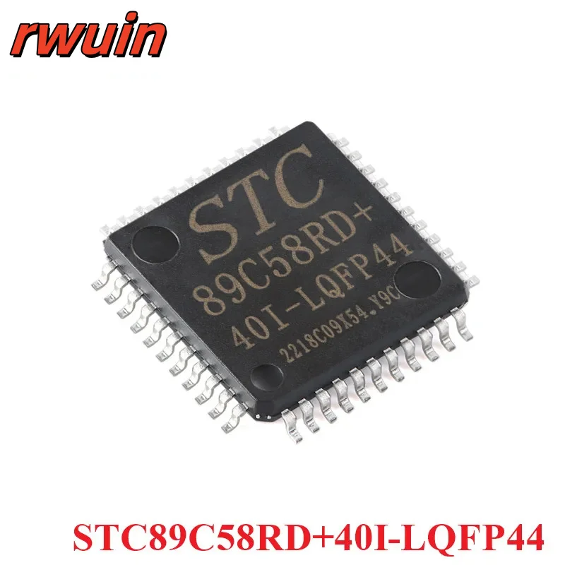 STC89C58RD STC89C58RD+40I STC89C58 STC 89C58RD LQFP44 1T 8051 Microcontroller MCU IC Controller Chip 89C58RD+40I-LQFP44