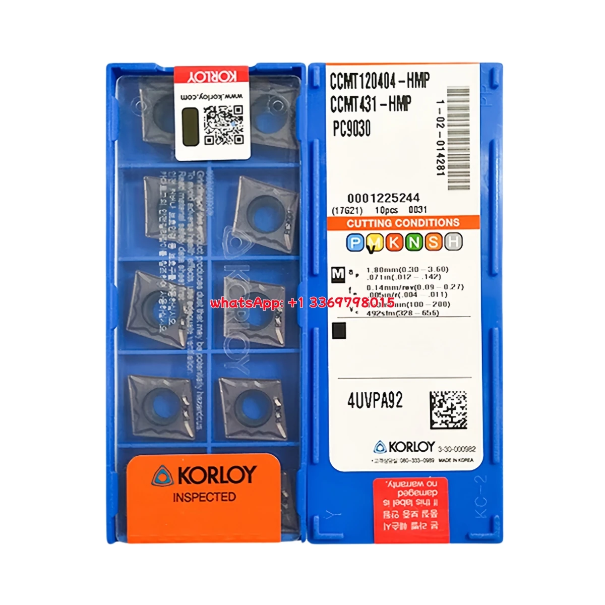 

KORLY 100% CCMT CCMT 060202 04 CCMT09T3 04 08 CCMT 120408 12-C25 HMP MP VL C25 NC315K NC3210 NC3215 NC3220 NC3225 Токарная пластина