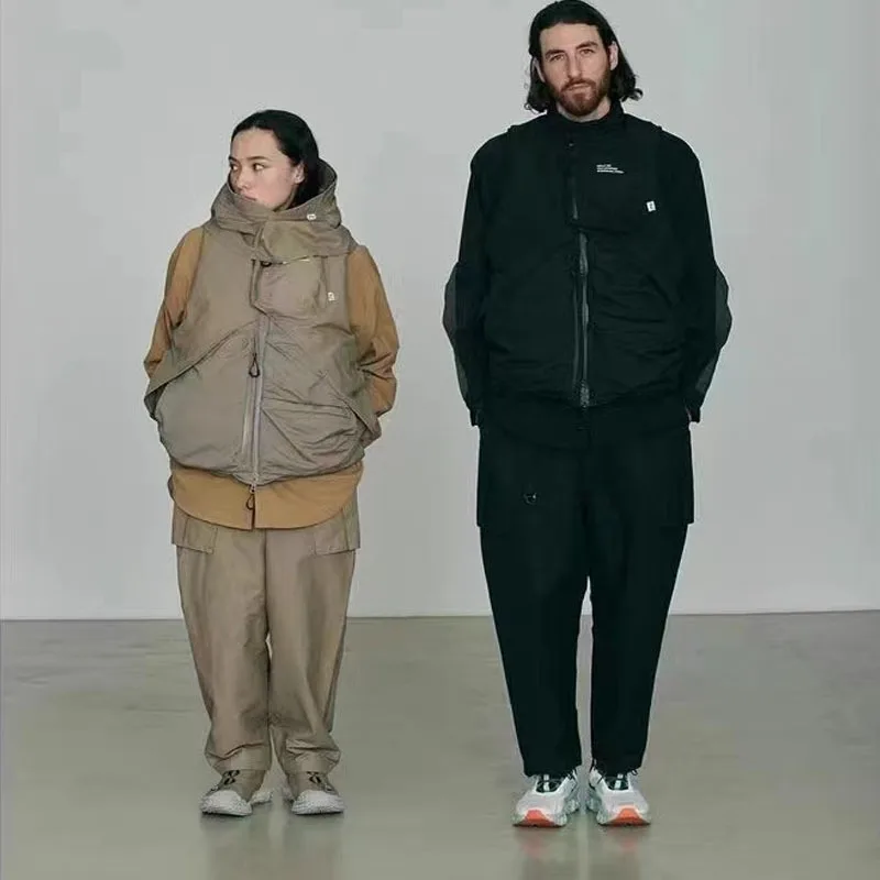 

COMFY Outdoor Waterproof Windproof Leisure Trendy CMF Three Dimensional Cutting Down Vest Warm Sleeveless Coat for Men