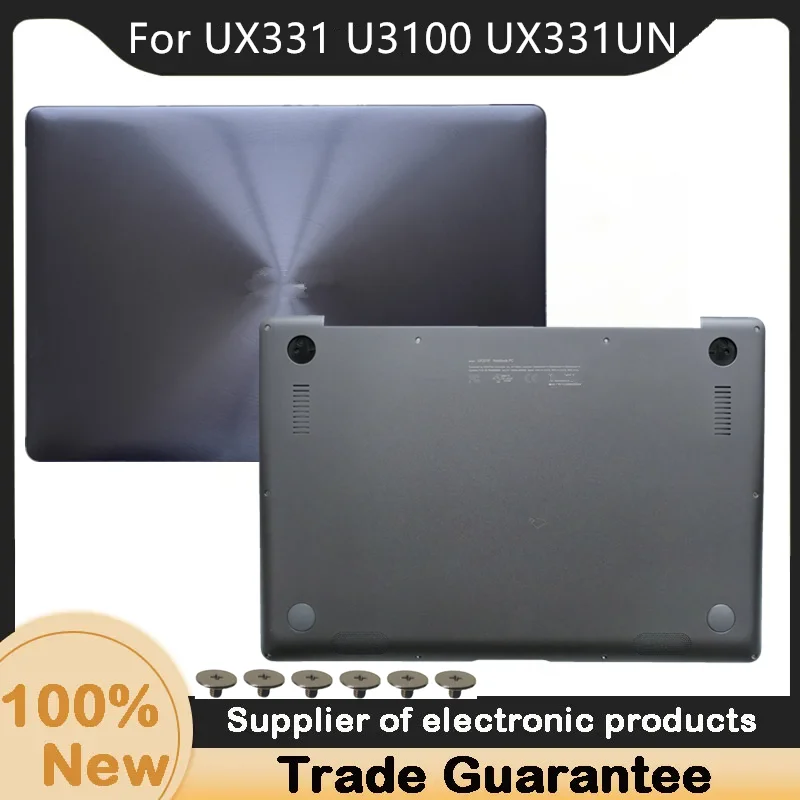 Новинка для ASUS Zenbook 13 UX331UA UX331UN UX331 задняя крышка ЖК-дисплея 13N1-3JA0111/13N1-6FA0411 Нижняя крышка 13N1-3JA0F21 металлическая посуда