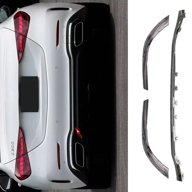 

A2068853904 Rear A2068856203 A2068854104 Bumper Chrome Trim Chromium Styling Diffuser For Mercedes C Class W206 C300 C200