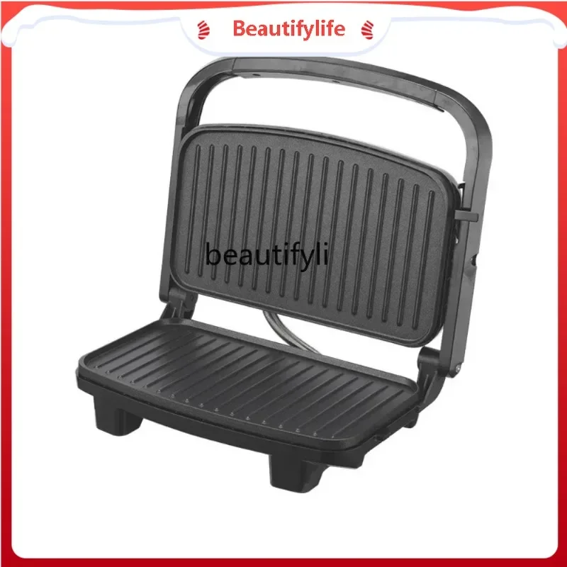 

Household kitchen small electric grill barbecue plate KB1085 black European plug smt61