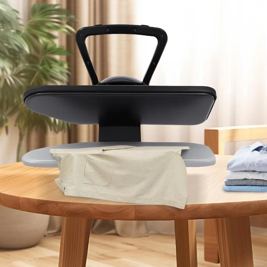 Inteligentna prasa parowa 1600W Profesjonalna cyfrowa prasa parowa z 5 funkcjami do tkanin, ekran dotykowy LED, sterowanie głosowe