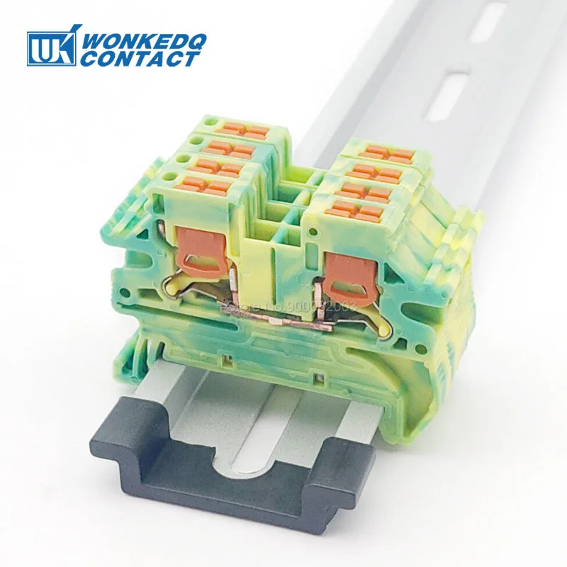 Ptv-2,5 seitlicher Einstieg Klemmen block Steck verbinder 2,5 mm² Kabel 2,5mm 0,14-4mm ² Draht elektrische Din Rail Klemmen ptv 2,5 – Detail 8