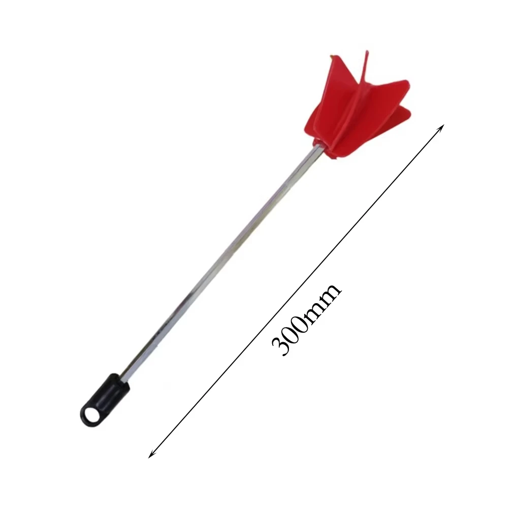 300mm Paint Mixer Bit Epoxy Resin Pigment Mixing Paddle Stirrer Spiral Blade Stirring Rod Electric Drill Attachment