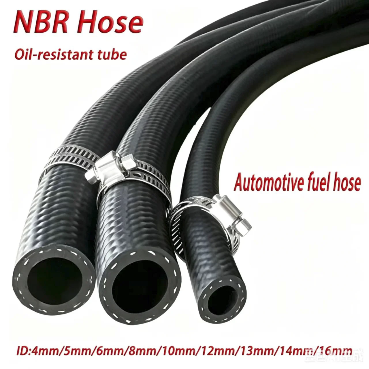 

4mm to 38mm diesel engine high-pressure fuel hoses, Goodyear high-temperature resistant fuel hoses, nitrile rubber hoses