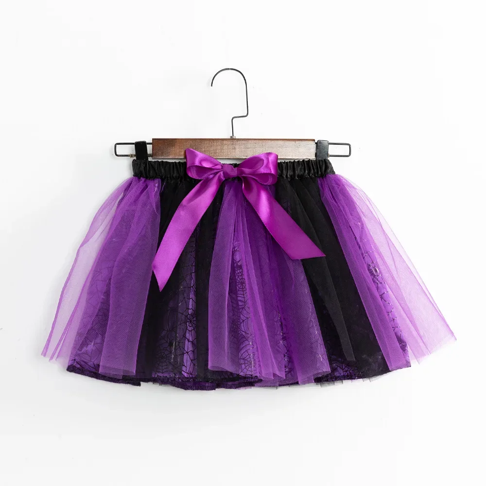 Toddler Girls Tutu Skirt Flower Pleated Princess Skirts Short Pants Under Children 2 3 4 5 6 Year Dance Elastic Waist Skirt Mini