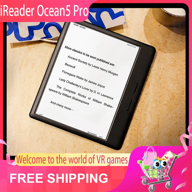 [منتج جديد] iReader Ocean5 Pro قارئ شاشة الحبر الإلكتروني الذكي مقاس 7 بوصات مع حماية للعين للدراسة والقراءة