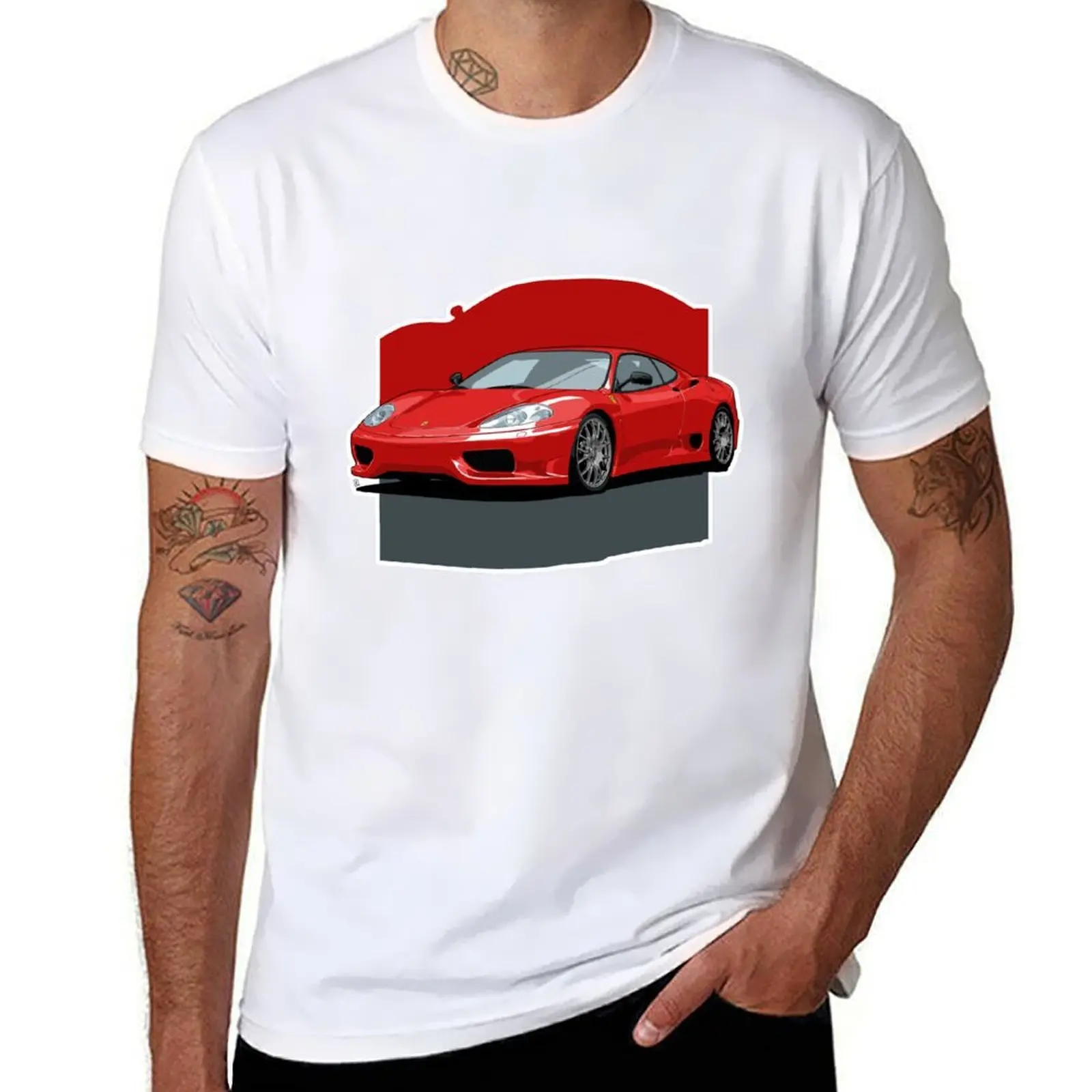 

360 Challenge Stradale T-Shirt cotton t shirt man t shirt man luxury T-Shirt