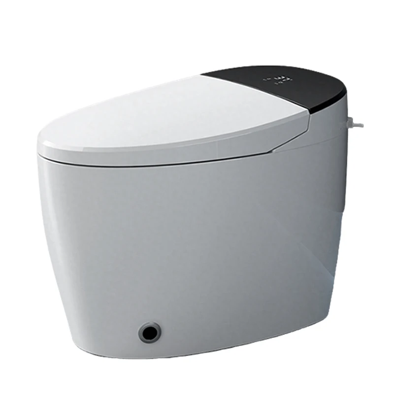 Modern Automatic Intelligent Smart Toilet with ABS Slowing Close Seat Cover Floor Mounted Bathroom Sanitary Application