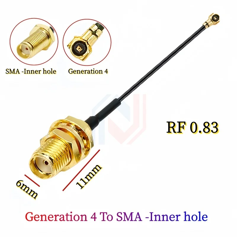 PX to SMA Connector Cable SMA Male to uFL/u.FL/PX to SMA Female RF1.13 RF Coaxial WIFI Antenna Pigtail Extension Cable