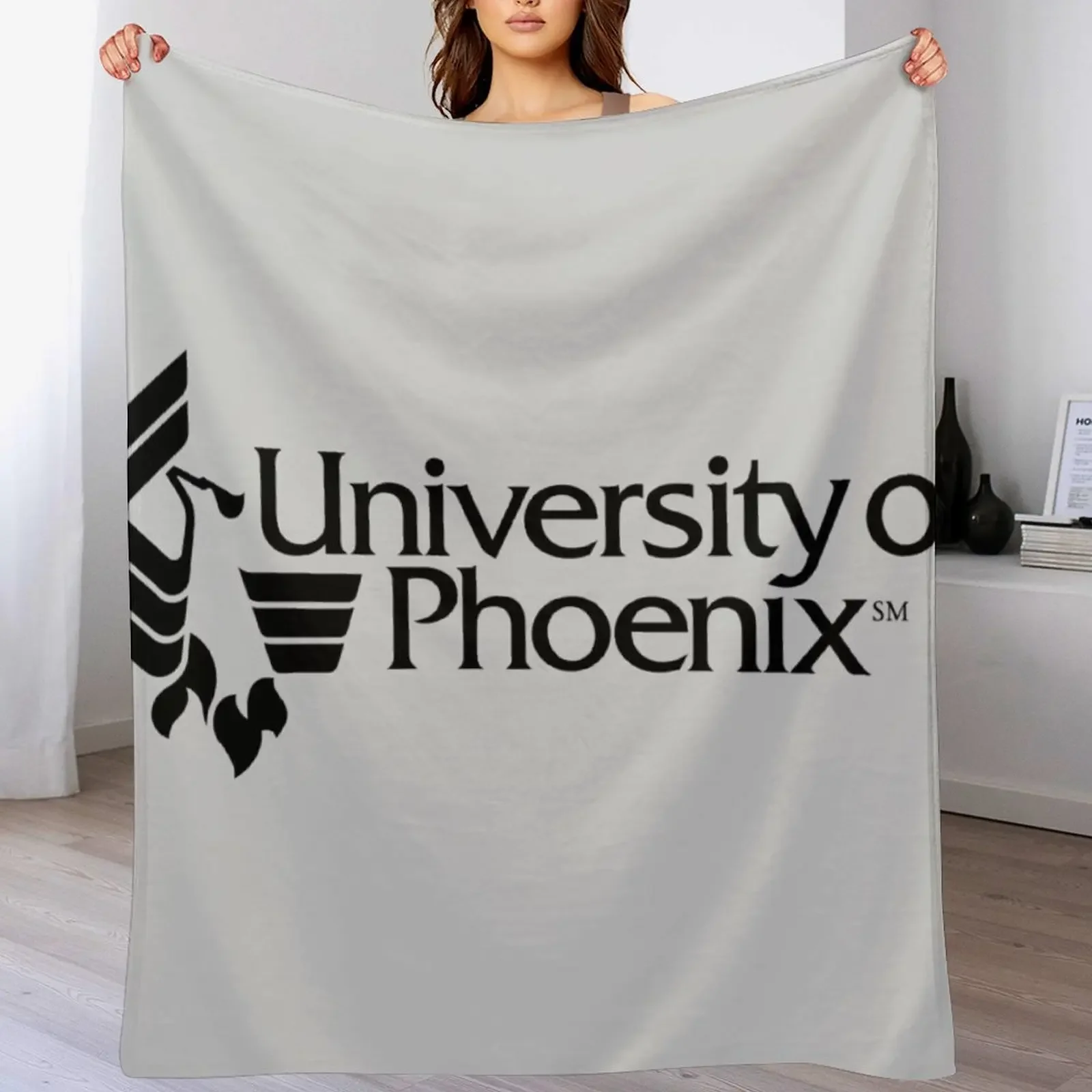 

College of Phoenix Throw Blanket Soft Breathable Blanket for Night Sleeping