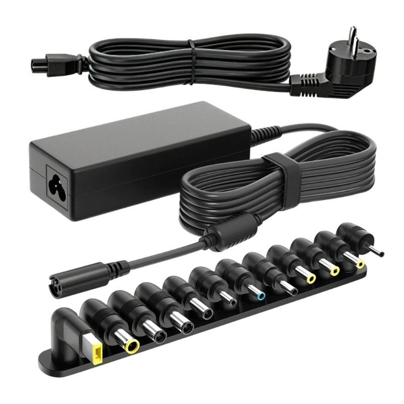 90W Universal Portable Eu plug AC Laptop Power Adapter Charger charging cable For Asus Acer Sony For Lenovo Dell Notebook