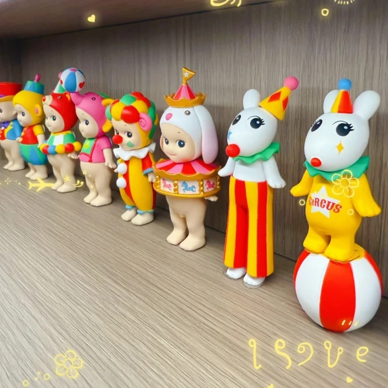 

Оригинальная мини-фигурка Sonny Angel из серии «Цирк» в закрытой упаковке, коллекционная модная игрушка, таинственная коробка, подарок для фанатов, персонализированная игрушка