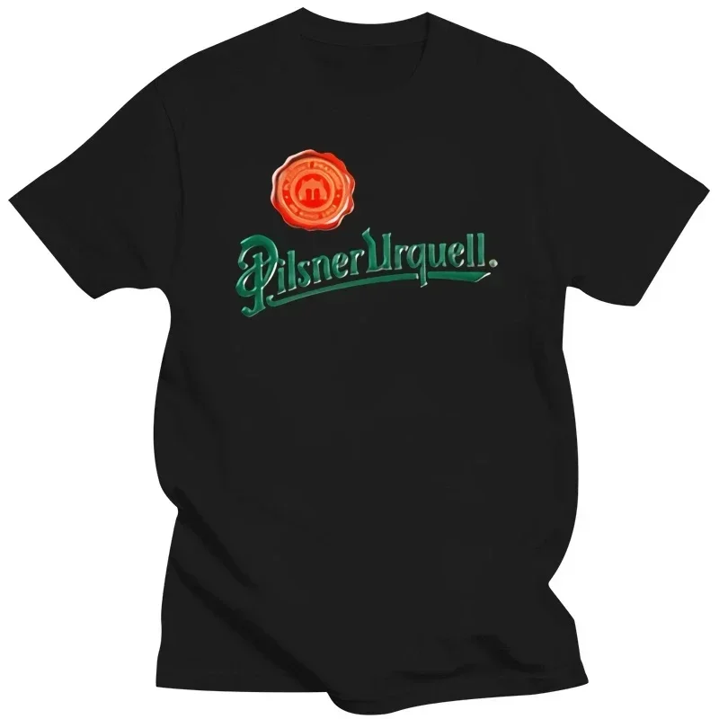 2024 funny style summer Pilsner Urquell beer t shirt, Czech Republic graphic t shirts men clothing oversized short sleeve cotton