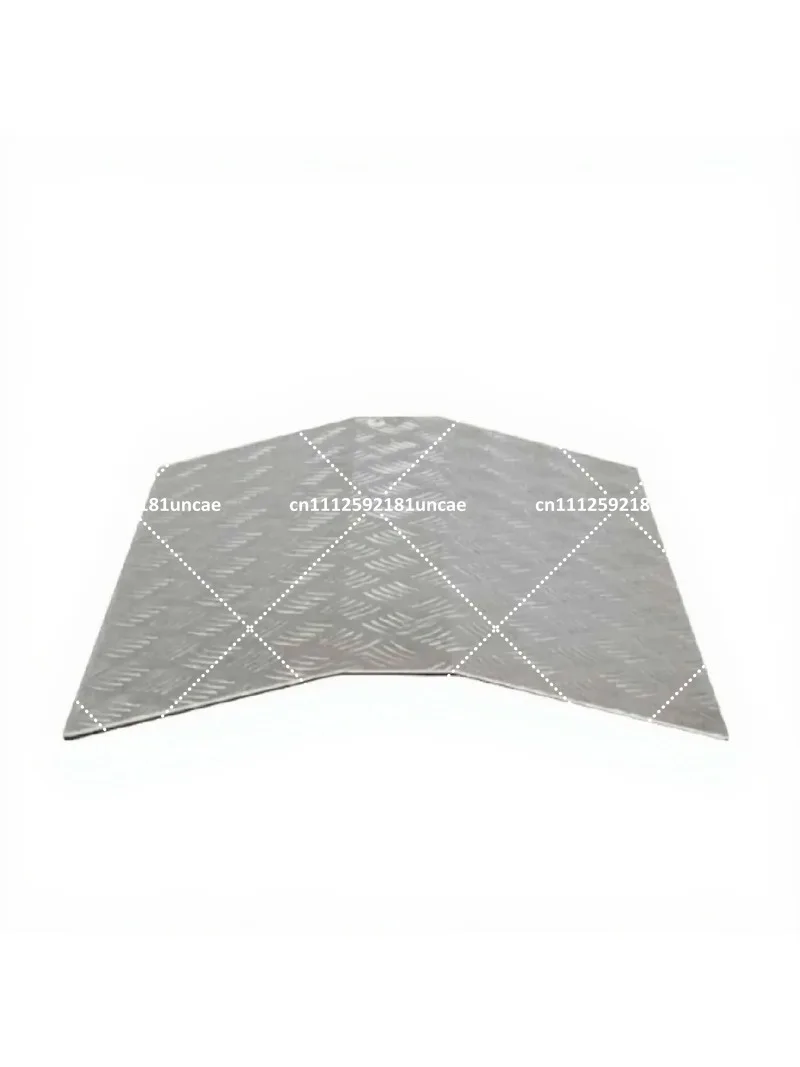 Aluminum Alloy Threshold Ramp for Wheelchair, Lightweight Portable Driveway Curb Ramp for Mobility Scooters and Strollers