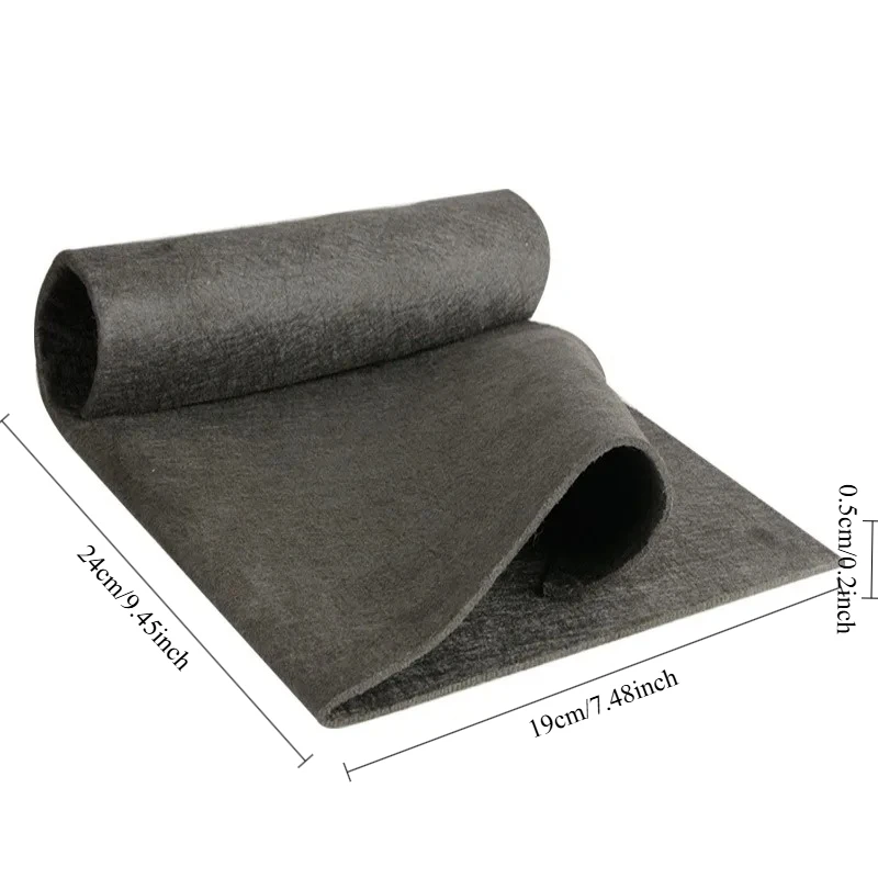 Eco-Friendly Scouring Pad: Streak-Free Cleaning Towel for Glass and Multiple Surfaces