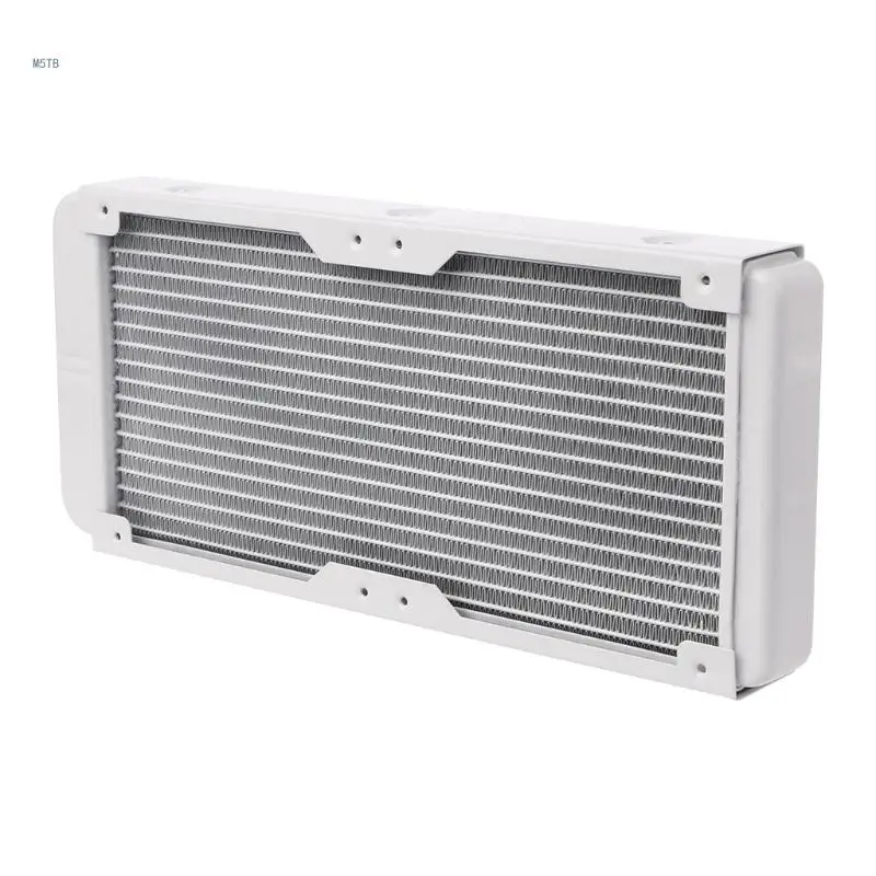 PC Aluminum Radiator Water Cooling 18 Tubes Heat Exchanger Fast Heat Dissipation Dropship