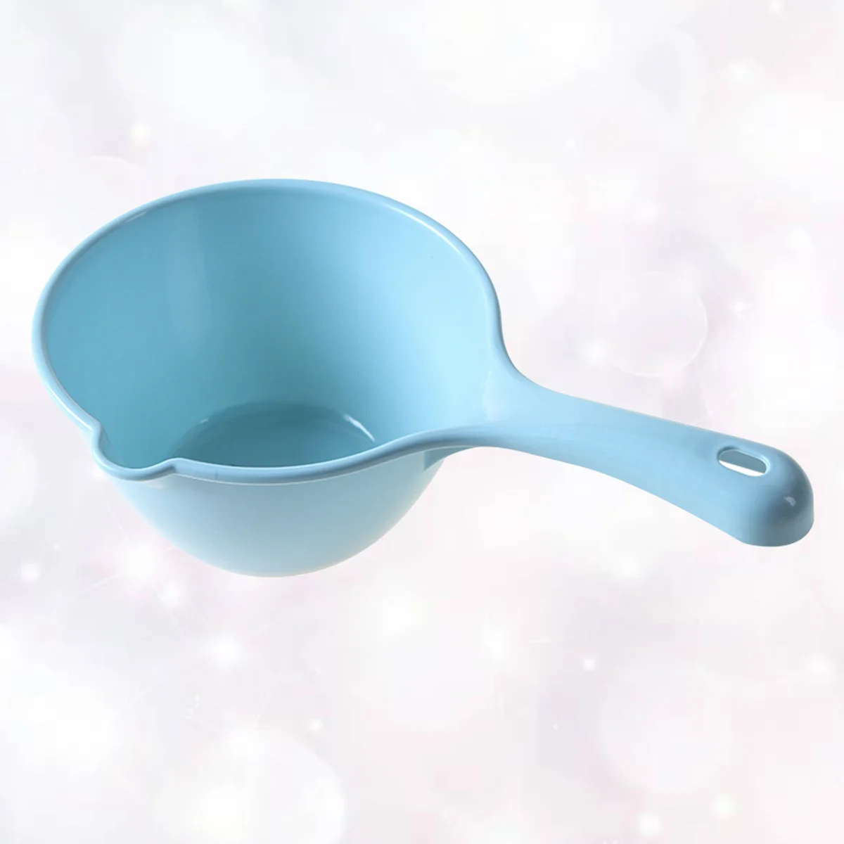 1Pc Plastic Water Ladle Bathing Bailer Water Dipper Spoon for Home Restaurant Kitchen Blue Plastic Water Dipper